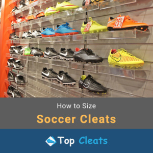 how to size soccer cleats