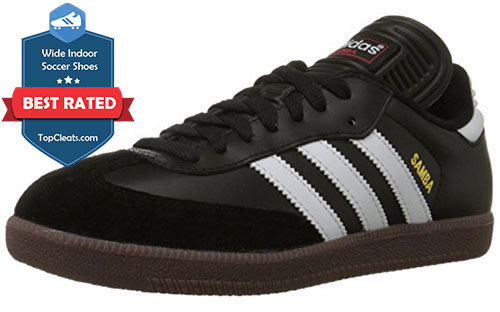 adidas Performance Mens Samba Classic Wide Indoor Soccer Shoes